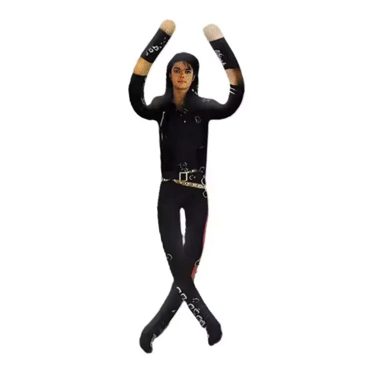 Hot Sale Michael Jackson Cosplay Prop Doll Plush Stuffed Figure Dolls Room Decoration Abstract Joint Mobility Props Gift