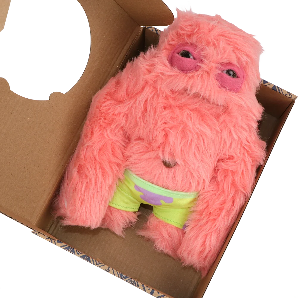 Original Fugglers Funny Ugly Monsters Fuggler Plushins Toys Fuggler Tooth Monster Spongebob Squarepants Patrick Star Plush Dolls