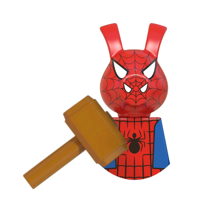 Blind Box Mini Building Blocks KDL851 Figures Big Goblin Spiderman Iron Man Venom Captain Hawk Deadpool Armor Christmas Gift Toy