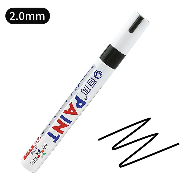 Permanent Paint Pen Quick-Drying Marker Multi-Surface Paint Pens For Shoe Repair Color Handmade Stationery Pen Supplies