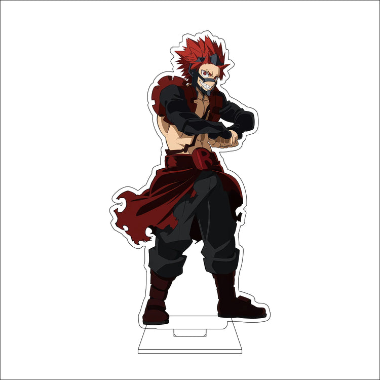 16CM Anime My Hero Academia‌ Cosplay Acrylic Figure Stand OCHACO URARAKA Todoroki Shoto Midoriya Izuku Ornaments Gift