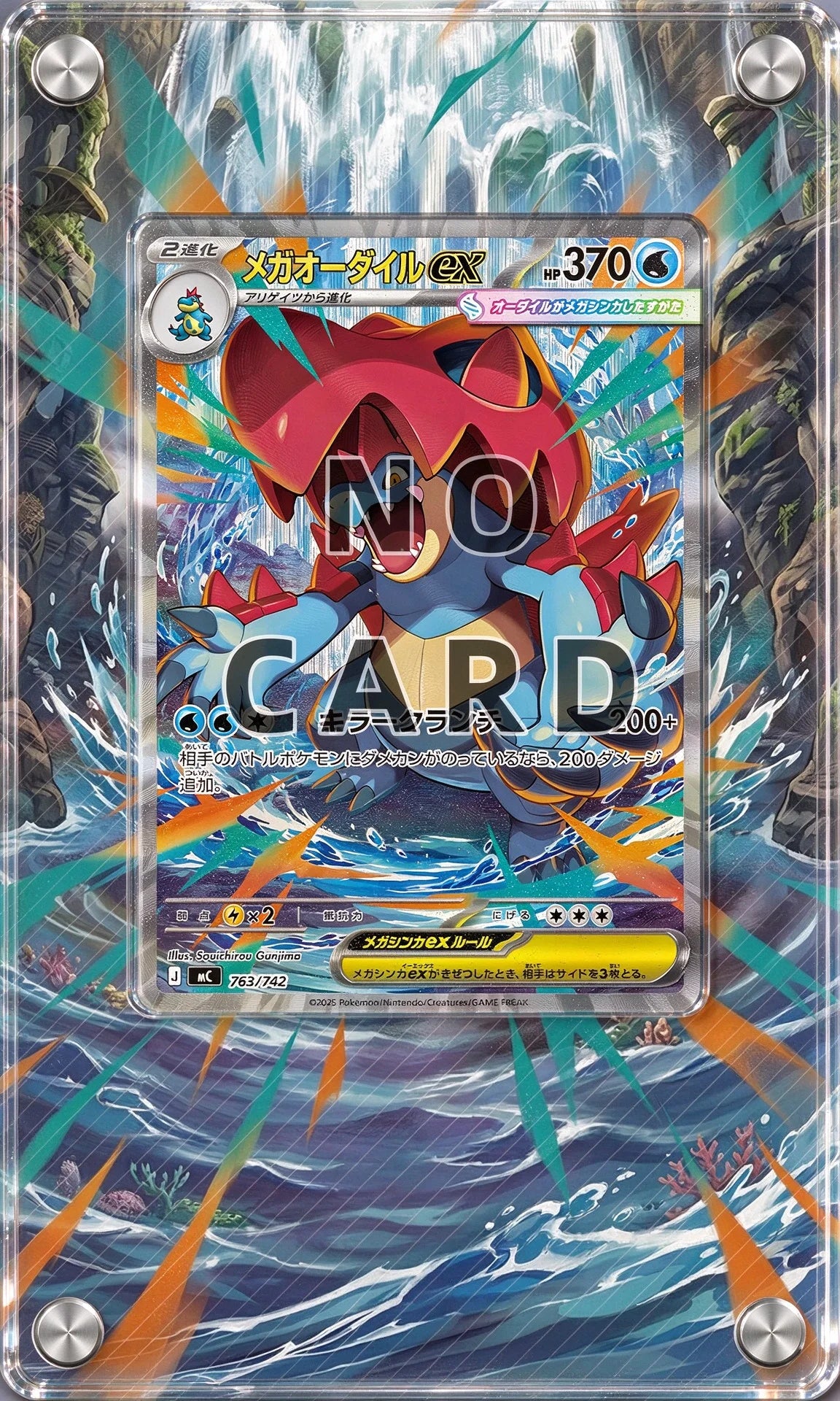 High-definition Acrylic Card Brick TCG Collection Protective Storage Rack Anime Display Frame Desk Decoration Cards Not Included