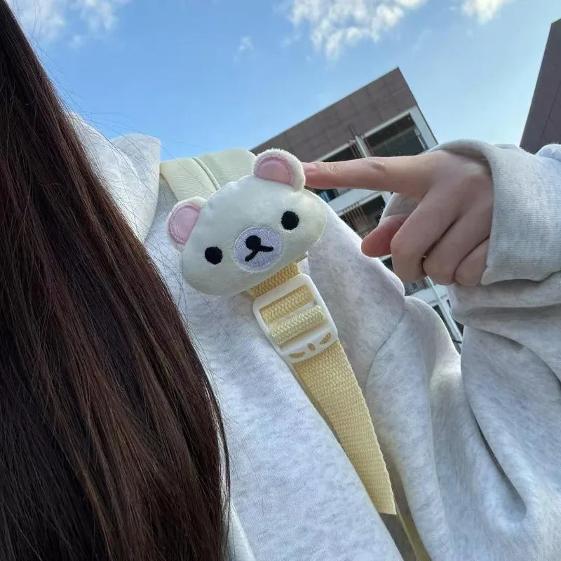 New Rilakkuma Doll Pendant Creative High-value Cartoon Q Version Doll Shape Male and Female Student Schoolbag Decorative Gift