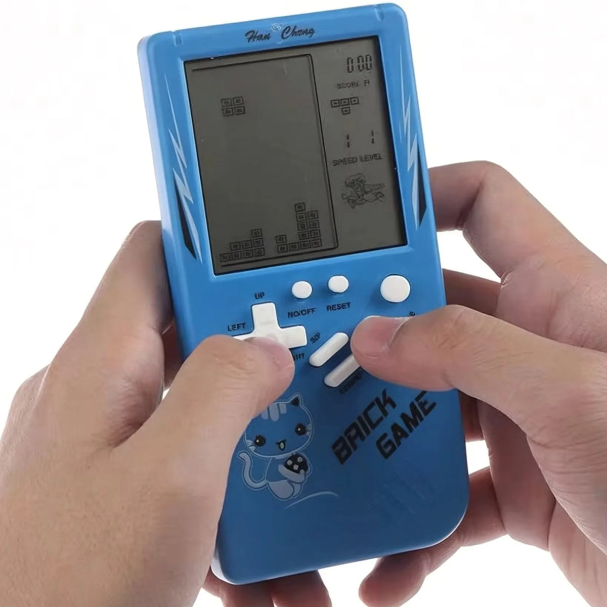 Classic Retro Handheld Game Console Large Screen Electronic Puzzle Game Toy for Kids