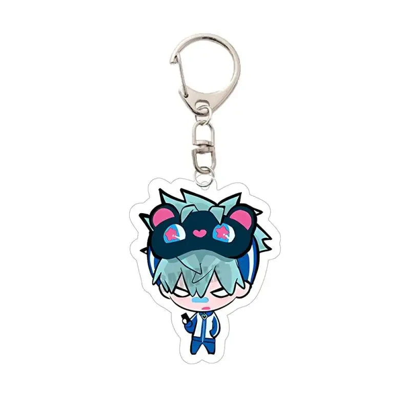 Alien Stage Acrylic Keychain Luka Mizi Hyuna Ivan Sua Till Anime Game Cartoon Plush Schoolbag Bag Cute Exquisite Gift Pendant
