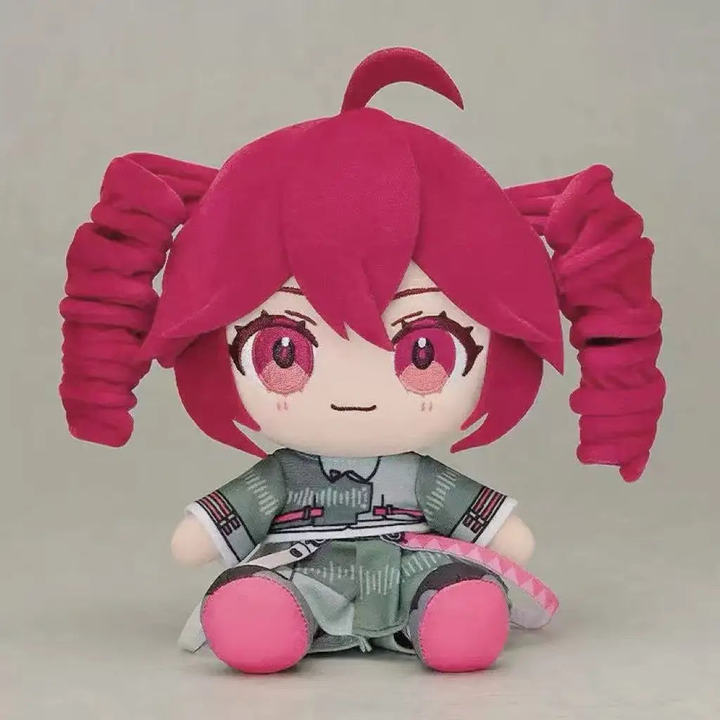 Cute Kasane Teto Plush Toy Soft Doll Stuffed Plushies Figure Anime Cosplay Cartoon Birthday Present Christmas Gift for Fans Girl