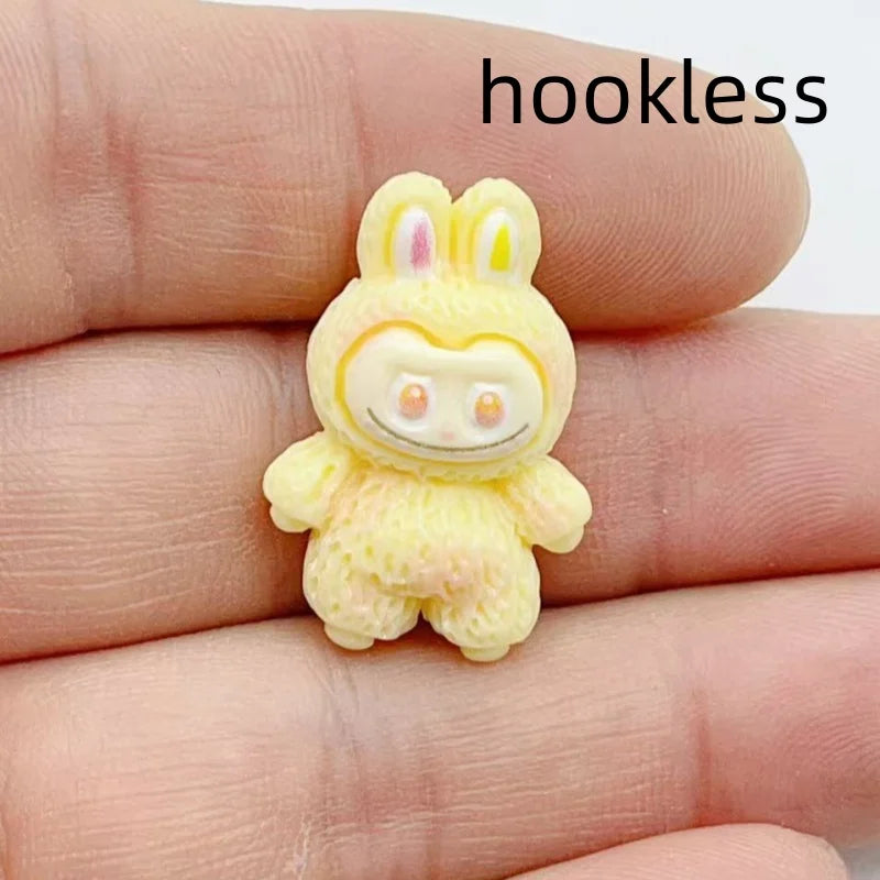 10pcs Cartoon Resin Animal Charm Pendant Earrings Keychain Bracelet DIY Jewelry Making