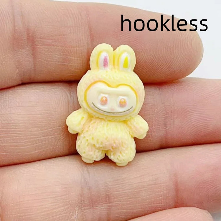 10pcs Cartoon Resin Animal Charm Pendant Earrings Keychain Bracelet DIY Jewelry Making