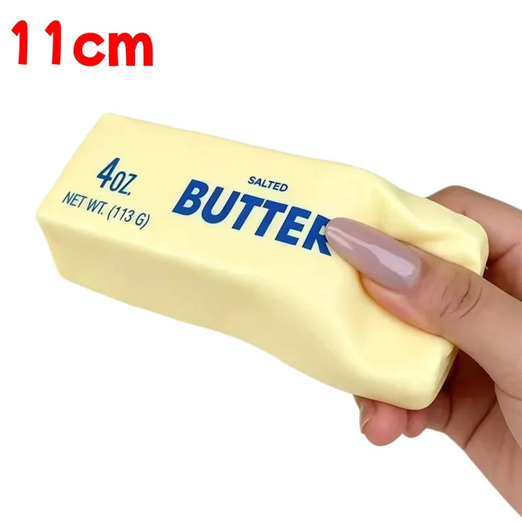 1PC Slow Rising Squishy Butter Stick Antistress Fidget Toy Stress Relief Soft Squeeze Elastic Prank Toy for Adults Party Gift
