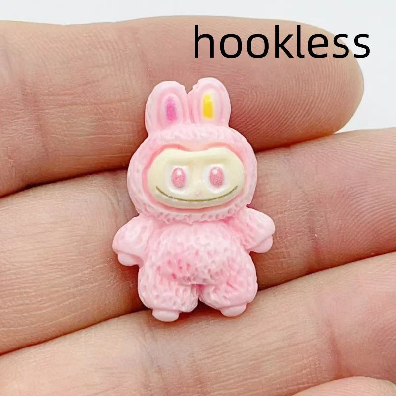 10pcs Cartoon Resin Animal Charm Pendant Earrings Keychain Bracelet DIY Jewelry Making