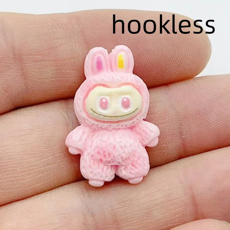 10pcs Cartoon Resin Animal Charm Pendant Earrings Keychain Bracelet DIY Jewelry Making