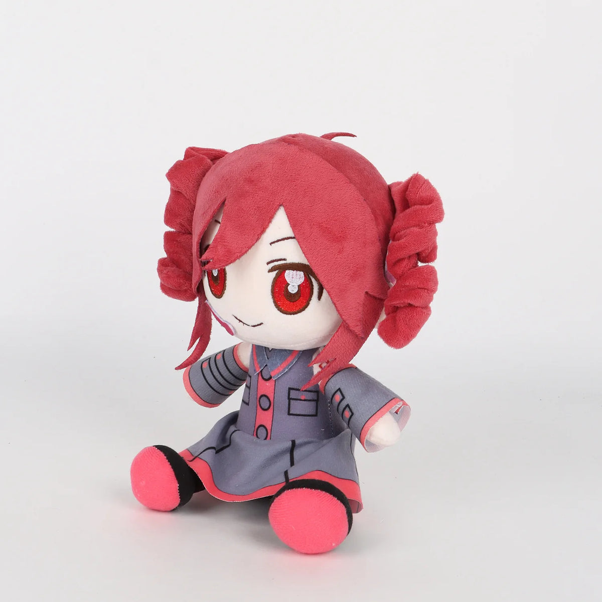 Cute Kasane Teto Plush Toy Soft Doll Stuffed Plushies Figure Anime Cosplay Cartoon Birthday Present Christmas Gift for Fans Girl