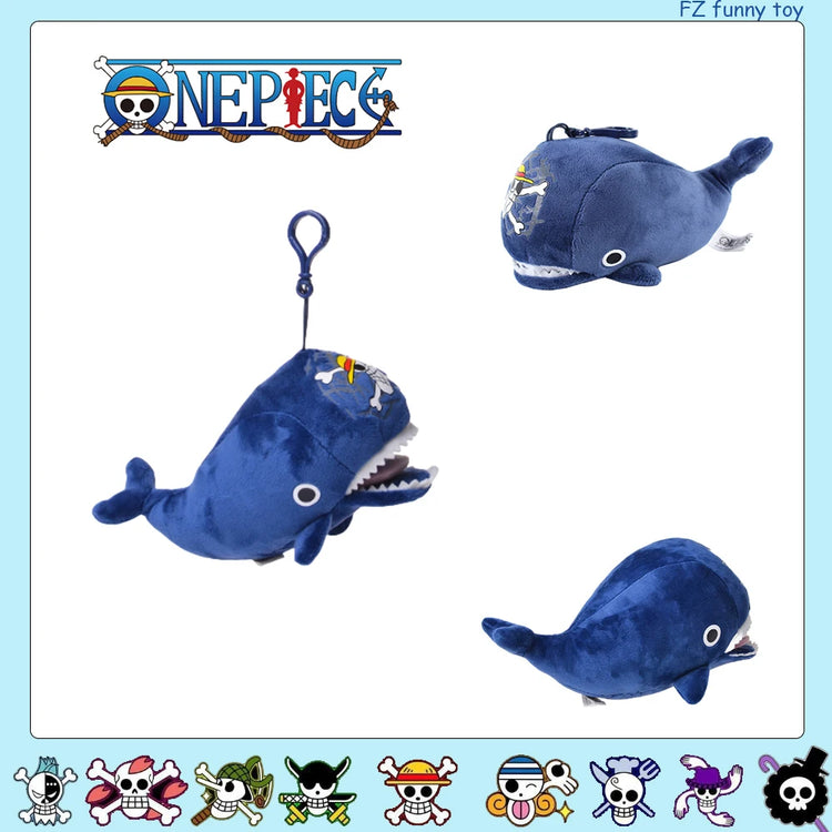 One Piece Original Plush Keychain Doll 12cm Laboon Luffy Tony Chopper Laboon Sabo Soft Stuffed Toy Backpack Ornaments Toy