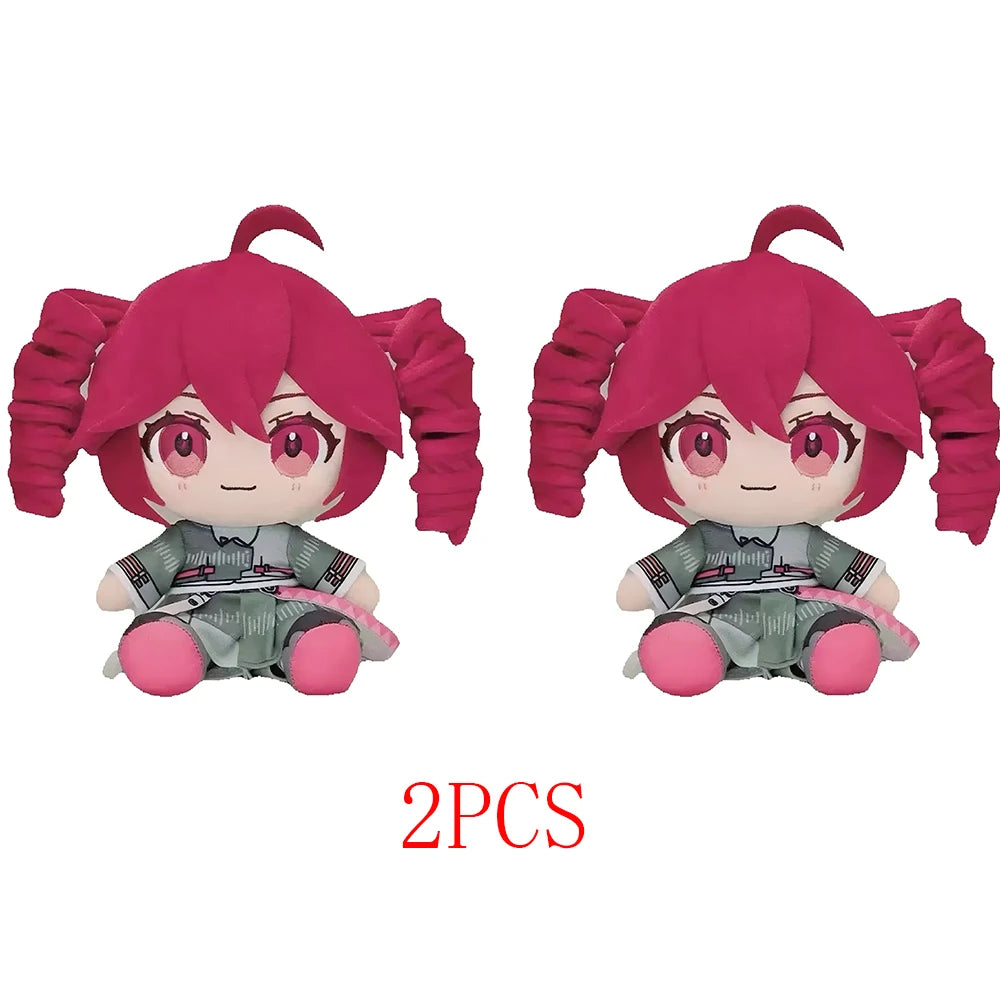 Cute Kasane Teto Plush Toy Soft Doll Stuffed Plushies Figure Anime Cosplay Cartoon Birthday Present Christmas Gift for Fans Girl