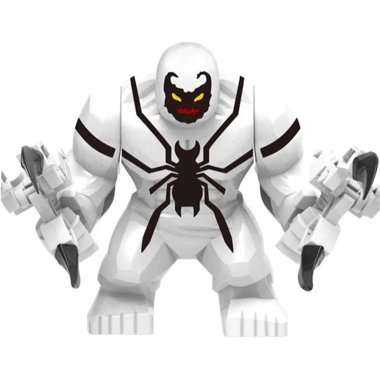 Blind Box Mini Building Blocks PG1805 Figures Big Goblin Spiderman Iron Man Venom Captain Hawk Deadpool Armor Christmas Gift Toy
