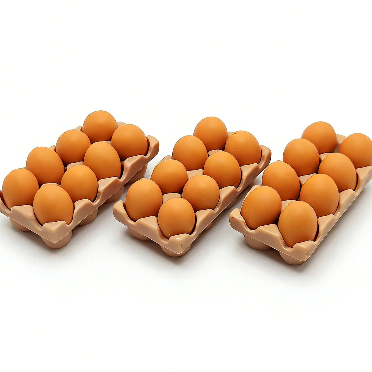 Dollhouse Miniature Resin Egg Tray Mini Food Model DIY Mini Scene Decor Accessories Creative Craft Ornament
