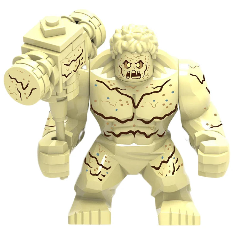 Blind Box Mini Building Blocks PG1805 Figures Big Goblin Spiderman Iron Man Venom Captain Hawk Deadpool Armor Christmas Gift Toy