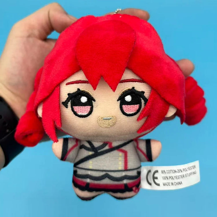 Cute Kasane Teto Plush Toy Soft Doll Stuffed Plushies Figure Anime Cosplay Cartoon Birthday Present Christmas Gift for Fans Girl