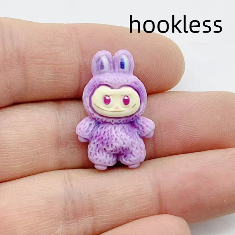 10pcs Cartoon Resin Animal Charm Pendant Earrings Keychain Bracelet DIY Jewelry Making