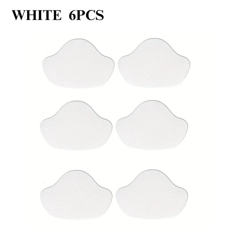 6 Pcs Sneaker Heel Repair Patches Wear-Resistant Shoe Heel Protector Stickers Fix Worn Holes for Sneakers, Leather Shoes