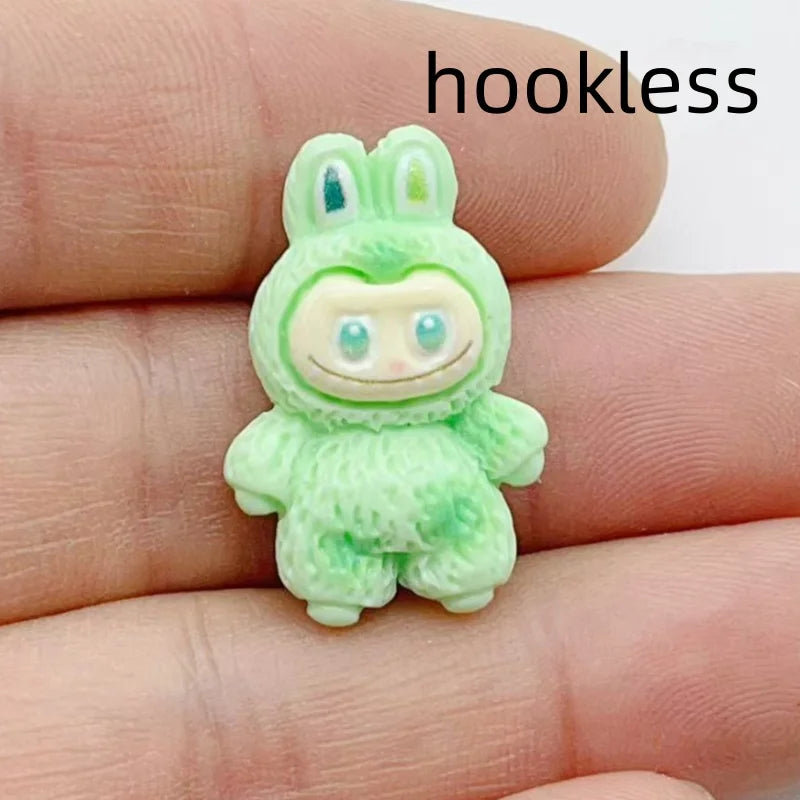 10pcs Cartoon Resin Animal Charm Pendant Earrings Keychain Bracelet DIY Jewelry Making