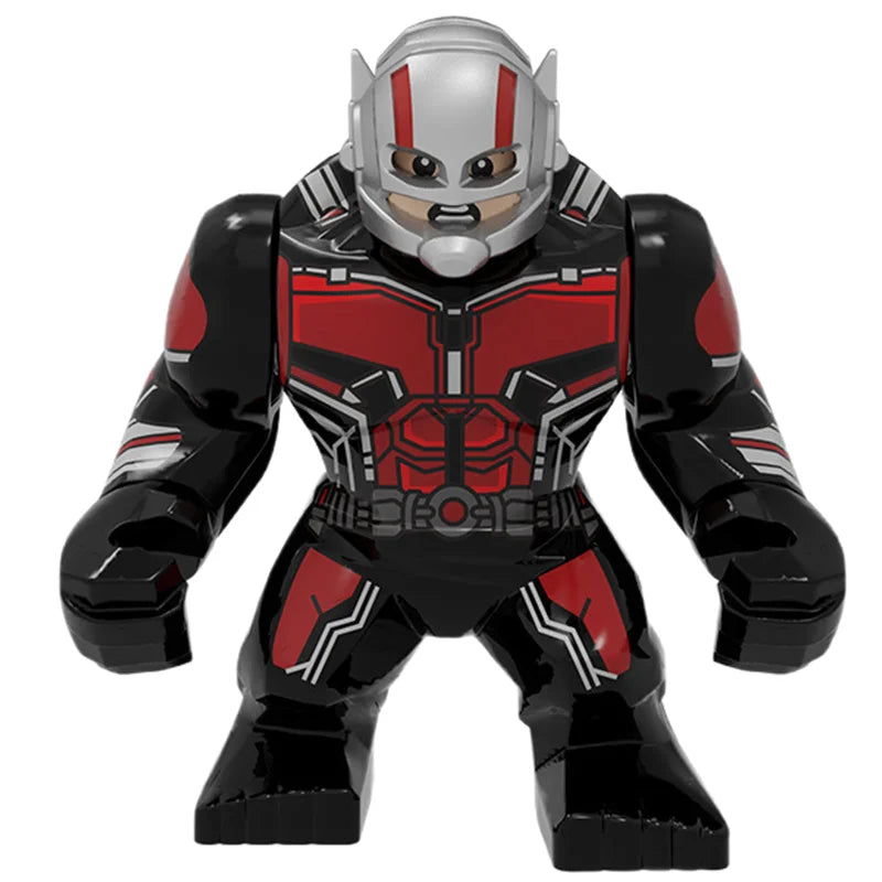 Blind Box Mini Building Blocks PG1805 Figures Big Goblin Spiderman Iron Man Venom Captain Hawk Deadpool Armor Christmas Gift Toy