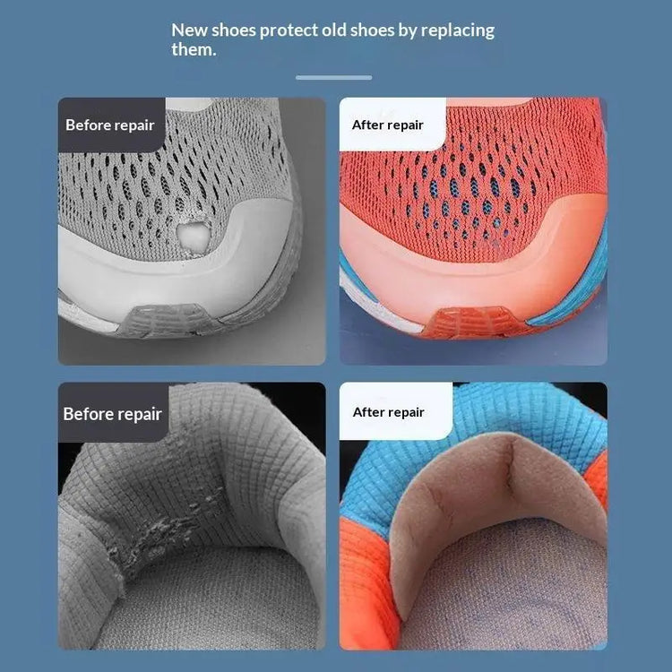 NEW Self Adhesive Shoe Hole Repair Patches No Glue Required Wash Resistant For Fixing Mesh Sneakers Sports Casual Shoes