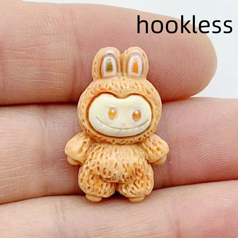 10pcs Cartoon Resin Animal Charm Pendant Earrings Keychain Bracelet DIY Jewelry Making