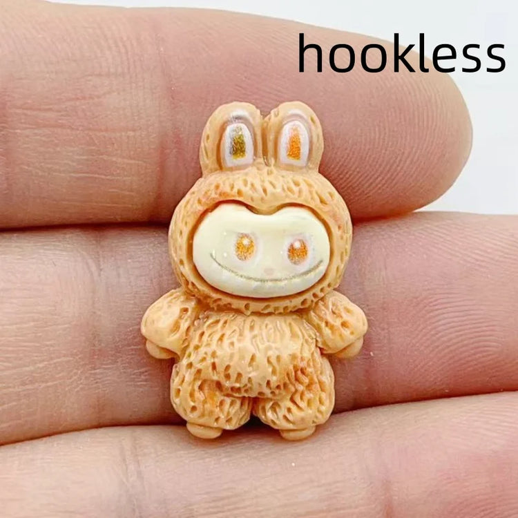 10pcs Cartoon Resin Animal Charm Pendant Earrings Keychain Bracelet DIY Jewelry Making