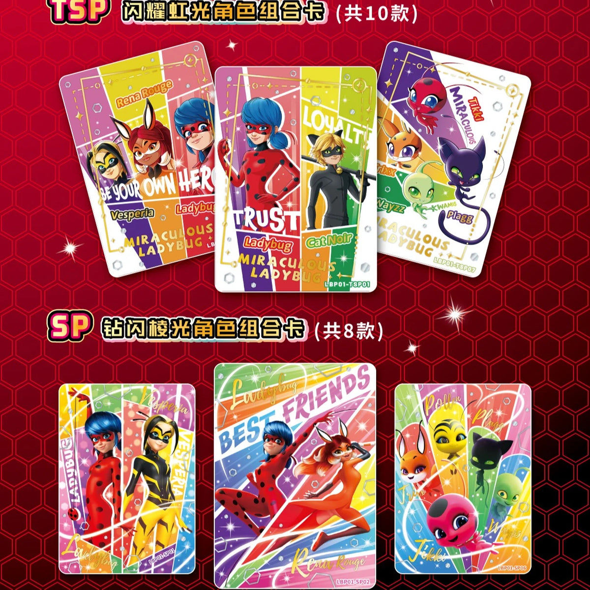 Official Miraculous Ladybug Shining Miracle Instax Style Collectible Cards Cat Noir TCG Booster Box Polaroid Anime Trading Card