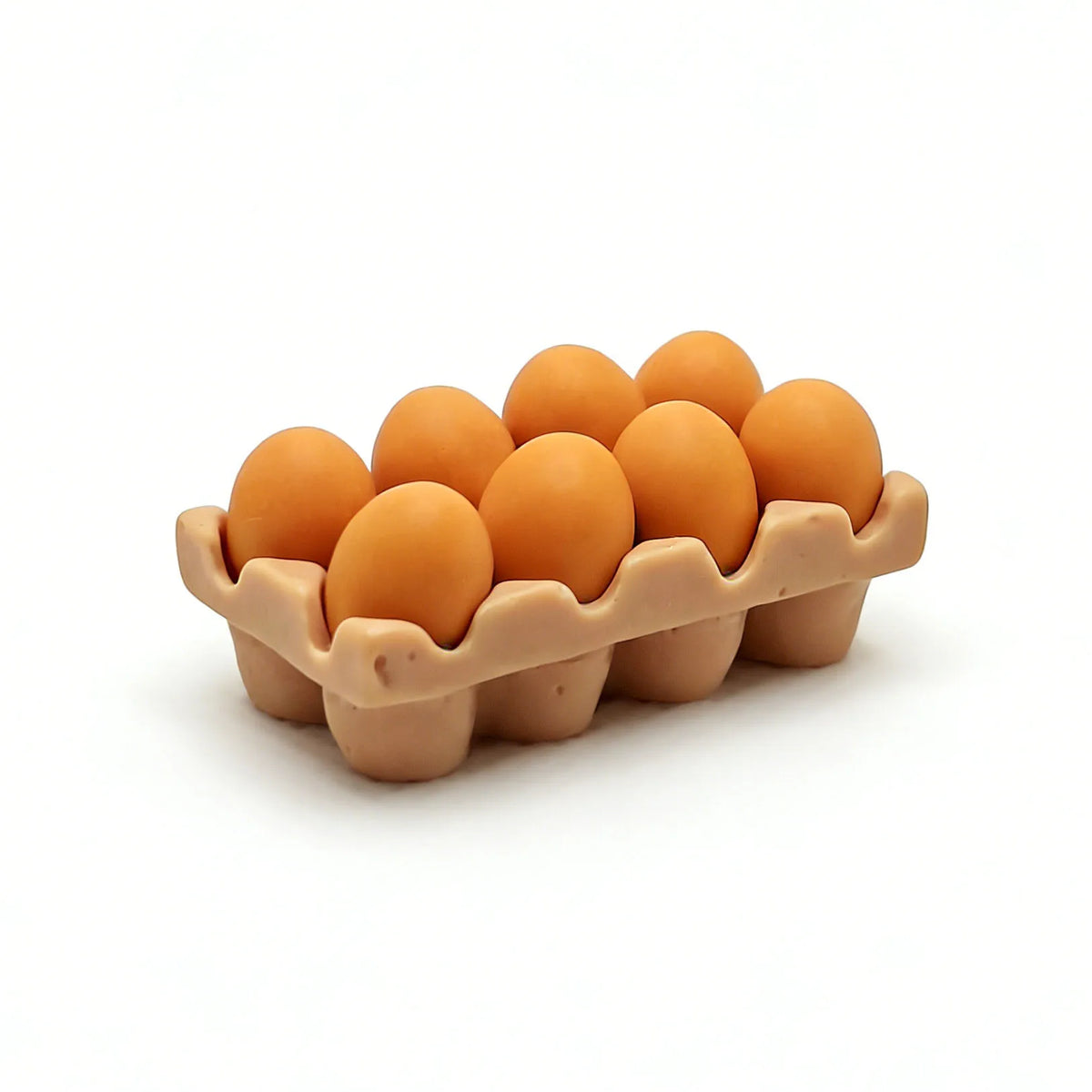 Dollhouse Miniature Resin Egg Tray Mini Food Model DIY Mini Scene Decor Accessories Creative Craft Ornament