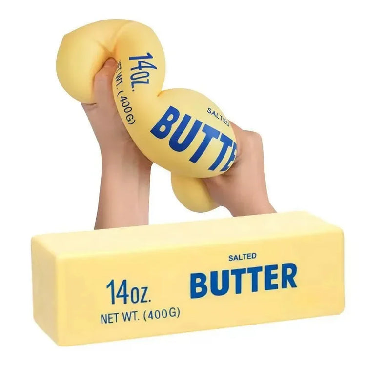 1PC Slow Rising Squishy Butter Stick Antistress Fidget Toy Stress Relief Soft Squeeze Elastic Prank Toy for Adults Party Gift